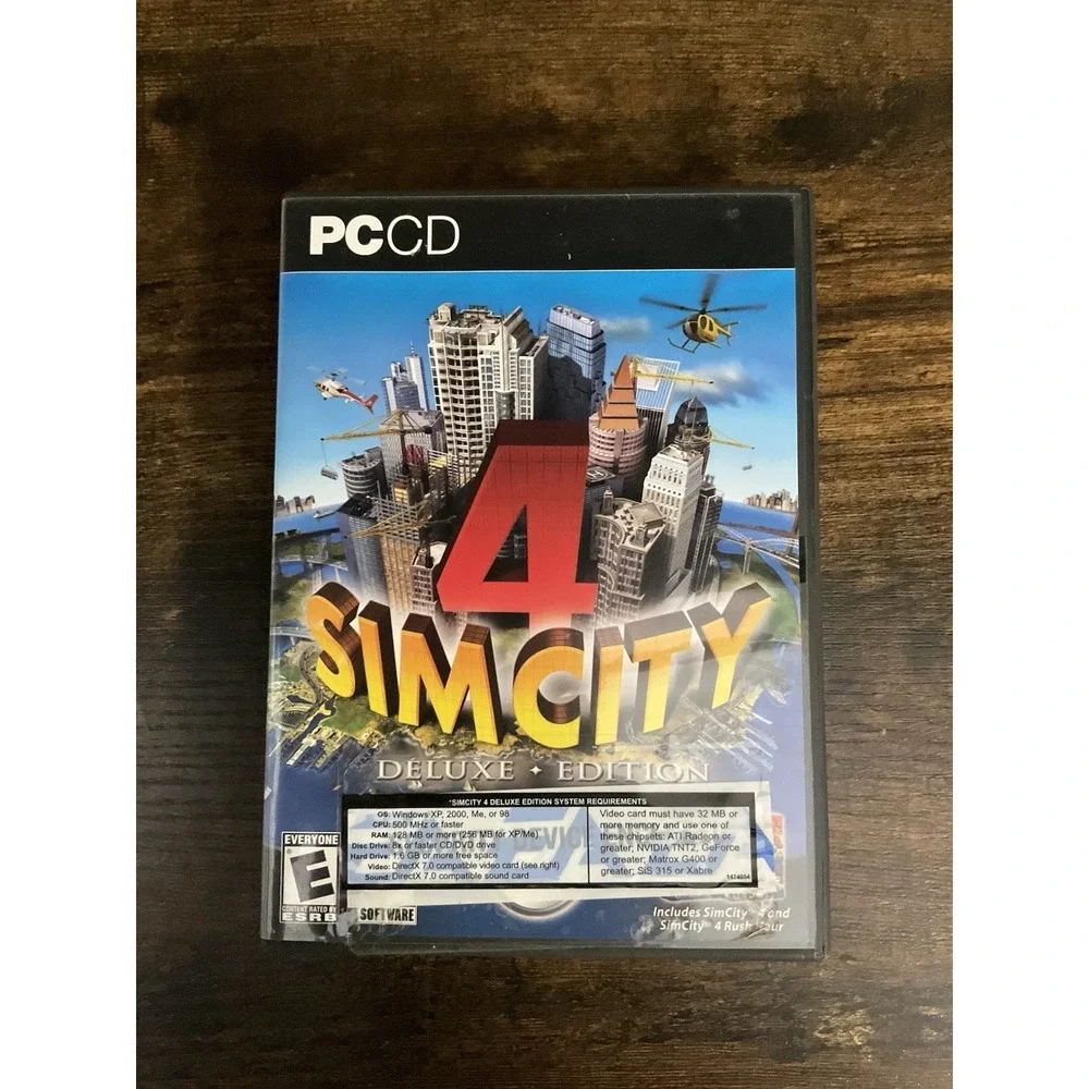 Sim City 4 Deluxe Edition PC Game 2003 Complete Tested